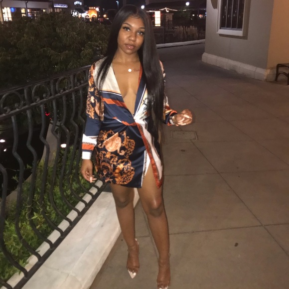 Whole lotta class satin mini dress Clearance